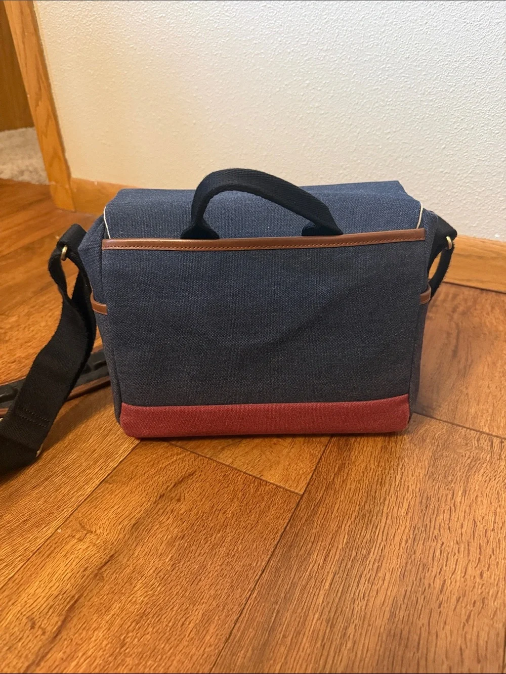 Herringbone stylish navy